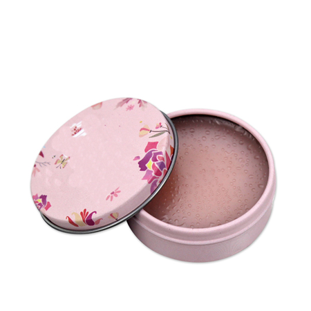 small metal tin round boxes